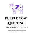 Purple Cow Quilting Logo